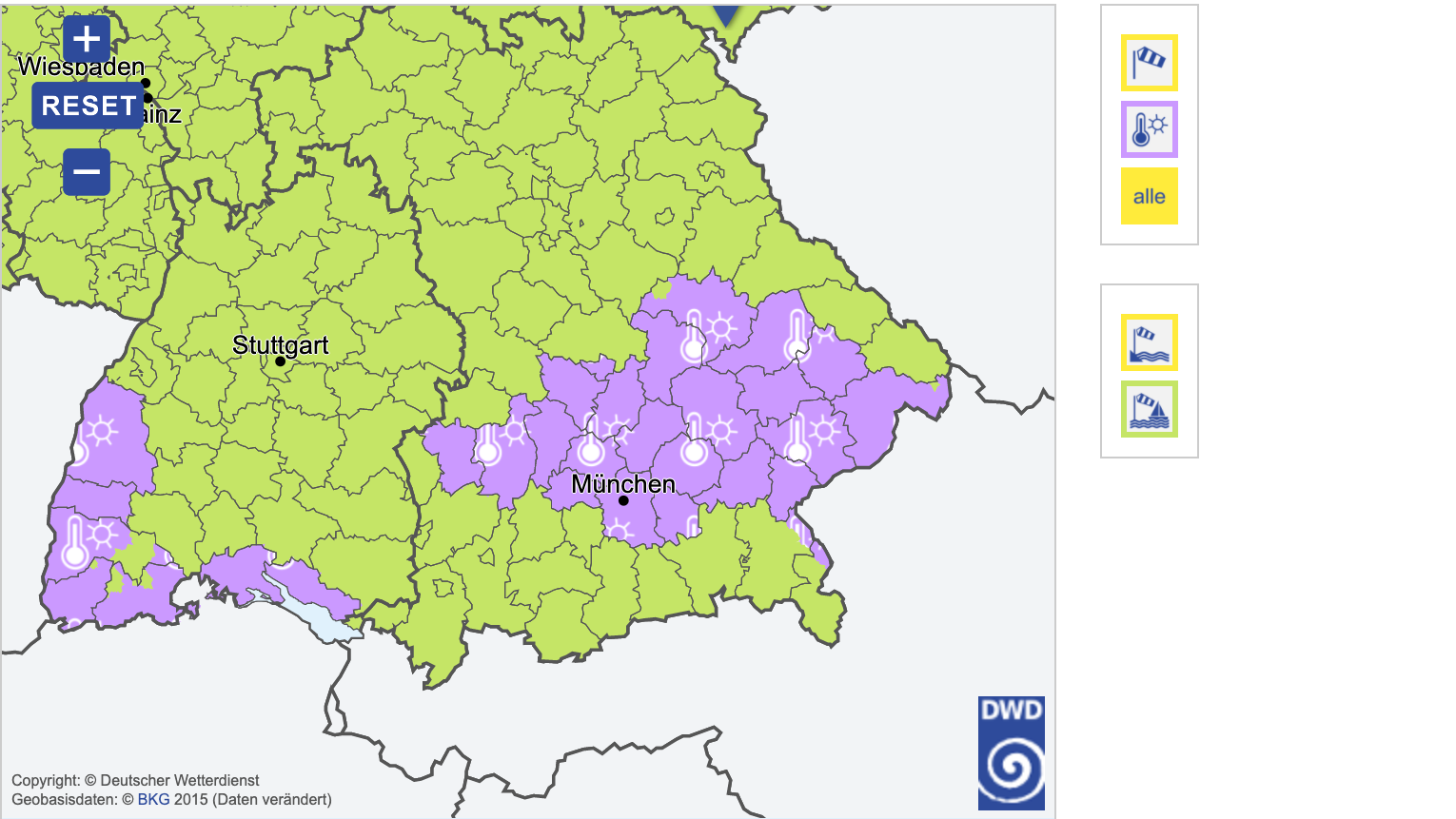 Für diese Landkreise gilt jetzt eine Hitzewarnung The Weather Channel